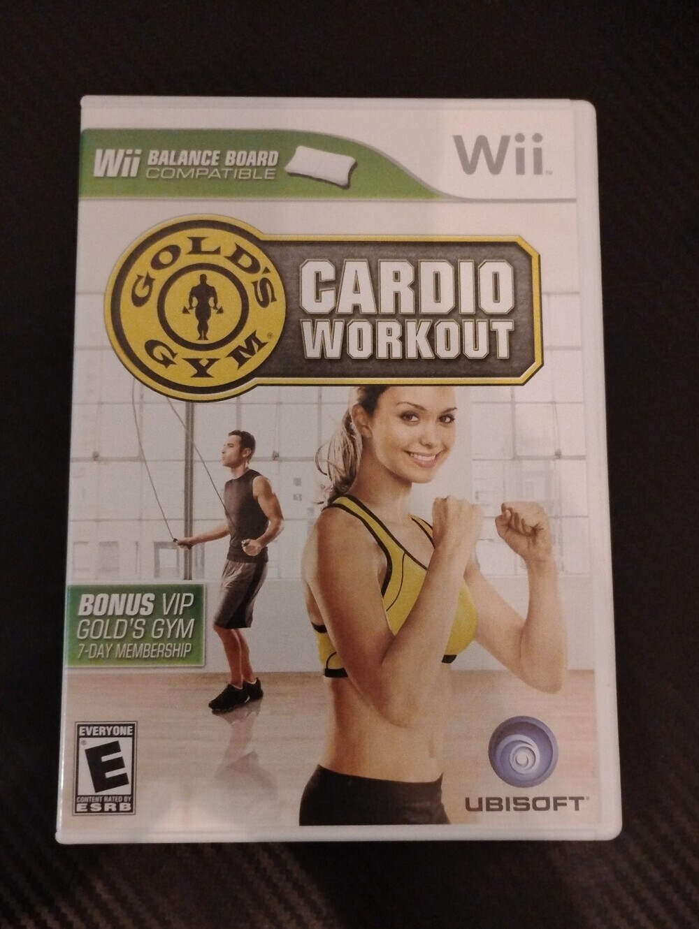 Gold's Gym: Cardio Workout (Nintendo Wii) - Complete in Box (CIB)